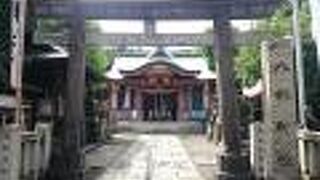 品川区東大井１丁目に鎮座している八幡神社