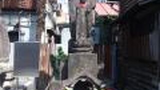 背の高いお地蔵さん