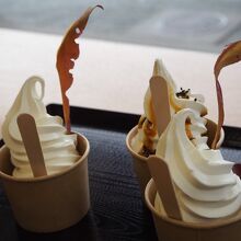 鳴門金時芋ソフトクリーム