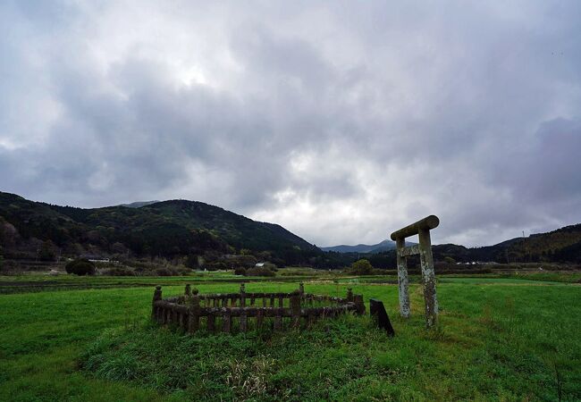 なにもない時代から大事にされていたトヨタマヒメの御陵