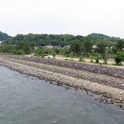 【橘島】宇治川の中州のうち、下流側