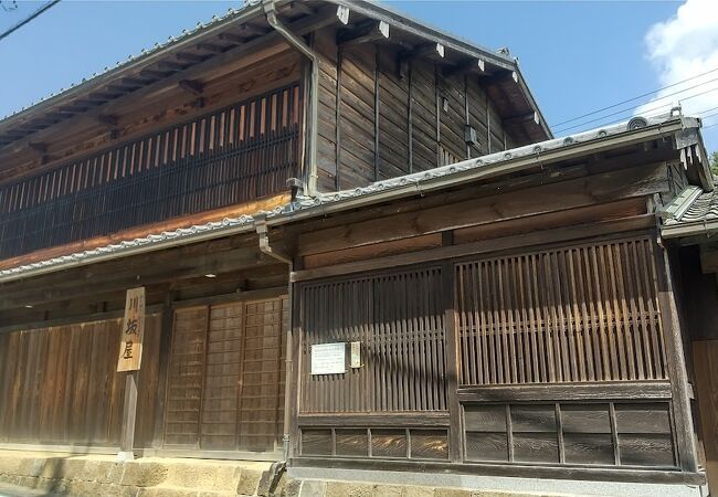 日坂宿の旅籠屋