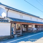 「菊屋家住宅」は国の重要文化財に指定されています。