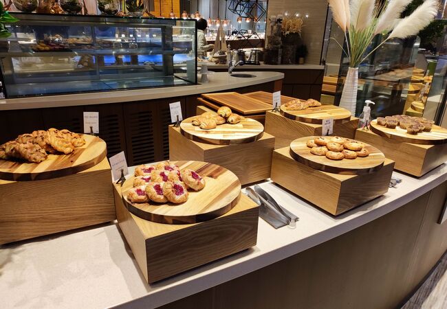 朝食ビュッフェで韓国料理！