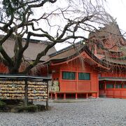 徳川家康公寄進の神殿