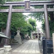 新宿区高田馬場１丁目に鎮座している神社