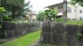 前橋城址車橋門跡