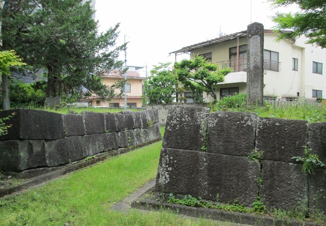 前橋・高崎散策・城探訪で前橋城の車橋門跡を見ました