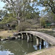 桃山様式の大名庭園跡