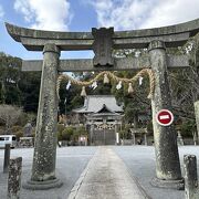 諫早氏初代当主が祀られている