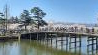 かつて高田城の正門への橋