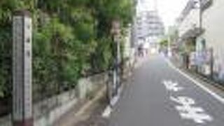 氷川神社から目白通りへ行く際に通りました