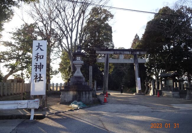 戦艦大和のゆかりの神社として有名な神社なのだそうです。