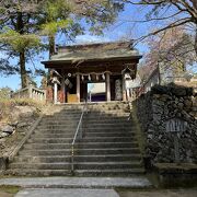 唐沢山城跡にあります