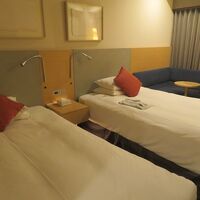 部屋は広々しています