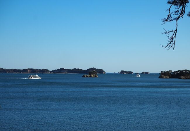 松島湾の景観を楽しめる