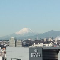 西向きの部屋の眺望