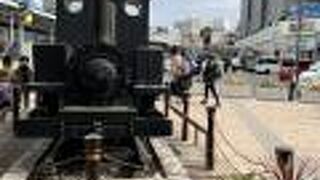 小さな車体がかわいい。