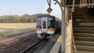 快速みえで通過