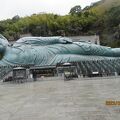 巨大な釈迦涅槃像がある南蔵院