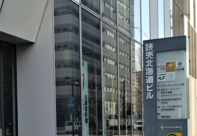札幌駅南口正面の複合ビル