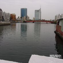 運河の様子です。