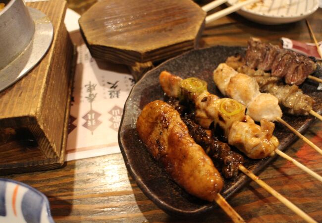 警察学校の向かいにある焼き鳥屋さん