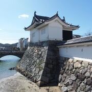 町田川に面したところにある櫓