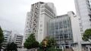 矢場公園北隣の目立つビルです