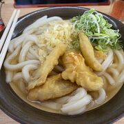 ごぼう天うどんはここで