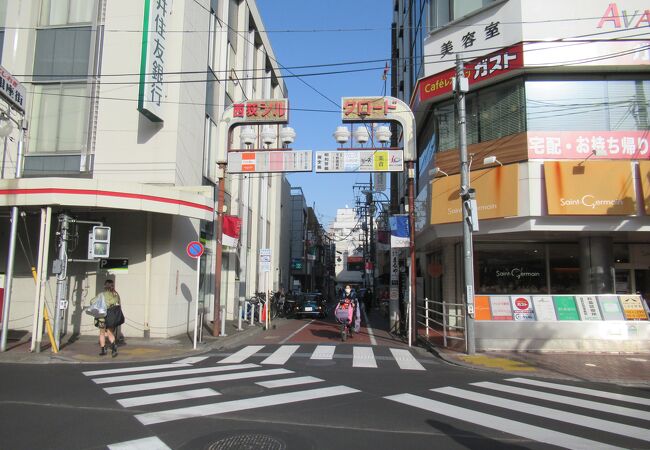 レトロな商店街