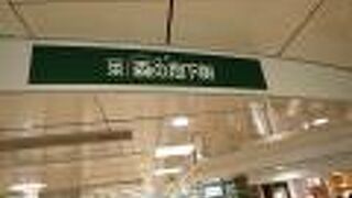 栄地区では最初の地下街