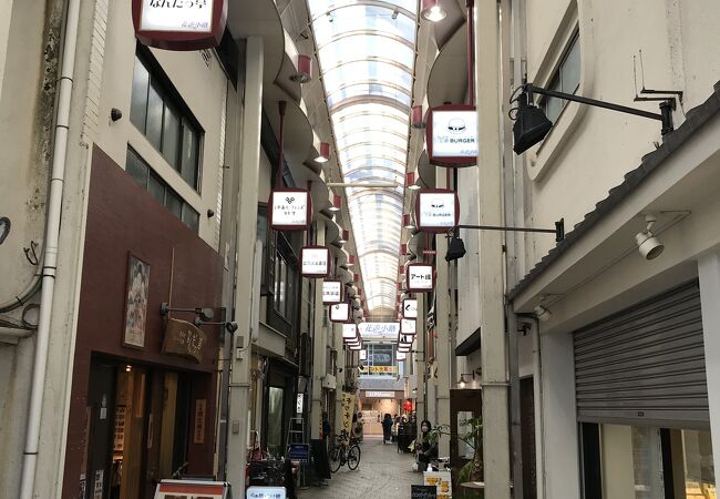 新京極から入る細長い路地