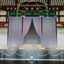 9階の大阪本願寺の時代のセット展示