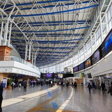 都会的な駅です