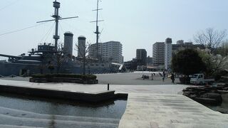 戦艦三笠と海の眺めが出色　