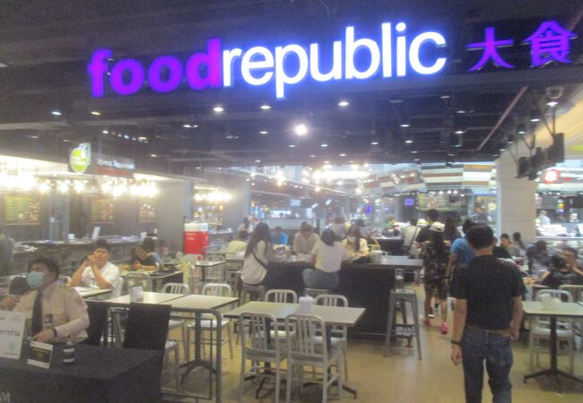 飲食関係が充実しています