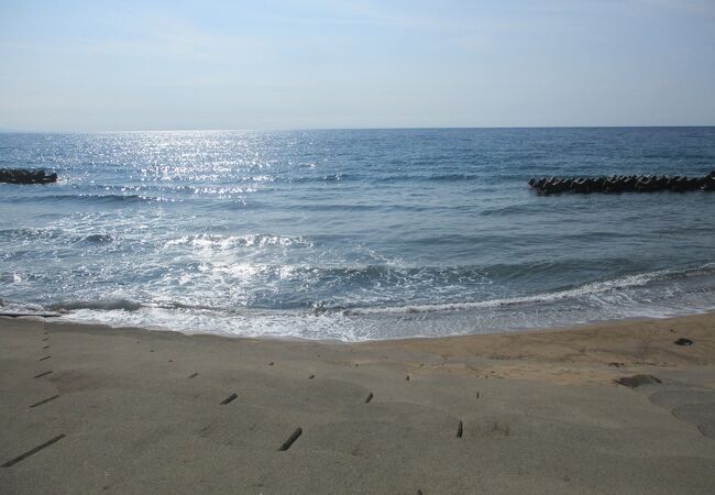 東風泊海岸海水浴場適地