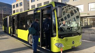 リヒテンシュタインで観光するならバスがオススメです