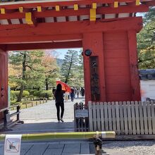 鳳凰堂拝観入り口～