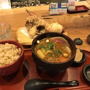 玄米でスープカレー、美味しかった！