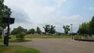 倉敷駅の北側にある公園