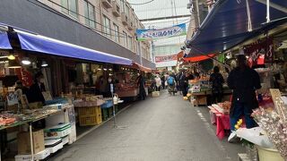 仙台駅西口パルコ2の裏にある、楽しめる市場