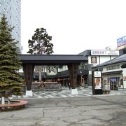 （再訪）函館駅を出てすぐ