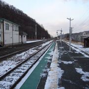 平面スイッチバックの駅　～　ＪＲ遠軽駅