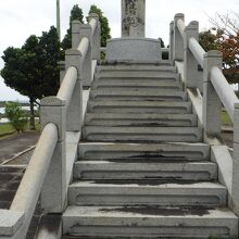 ドイツ商船遭難の地碑