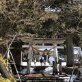 白川郷の奥にある神社