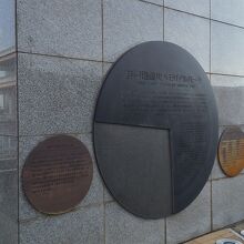 1995年の神戸の大地震の傷跡がそのまま保存されています。