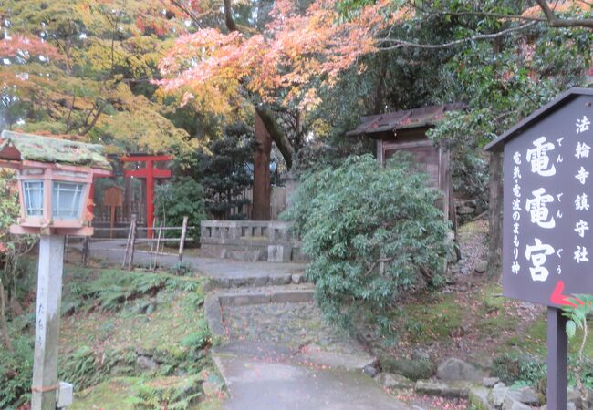 阪急嵐山駅から近いです