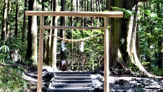 霧島神宮(2) 山神社で祭神 大山祇神;主祭神 瓊瓊杵尊の義父